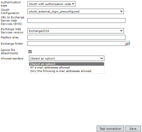 446 mailbox account exchange oauth