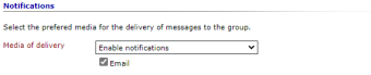 446 notification settings email