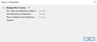 workflow designer edit zones plugin configuration