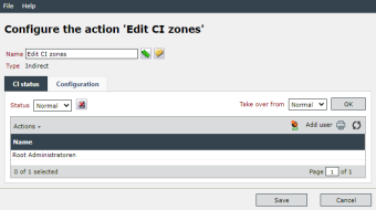 ci status tab action link ci