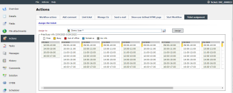 446 ticket action assignment free busy