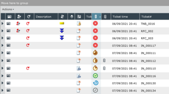 446 activity and ticket list escalation level