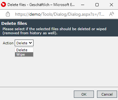 446 wipe file