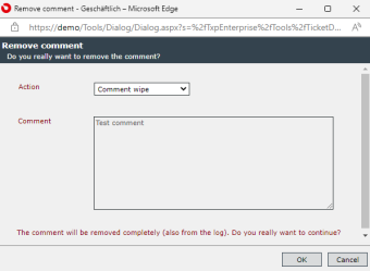 446 wipe comment