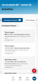 446mobile activity list overview