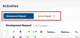 446mobil activity list user interface