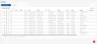 446mobile activity list overview